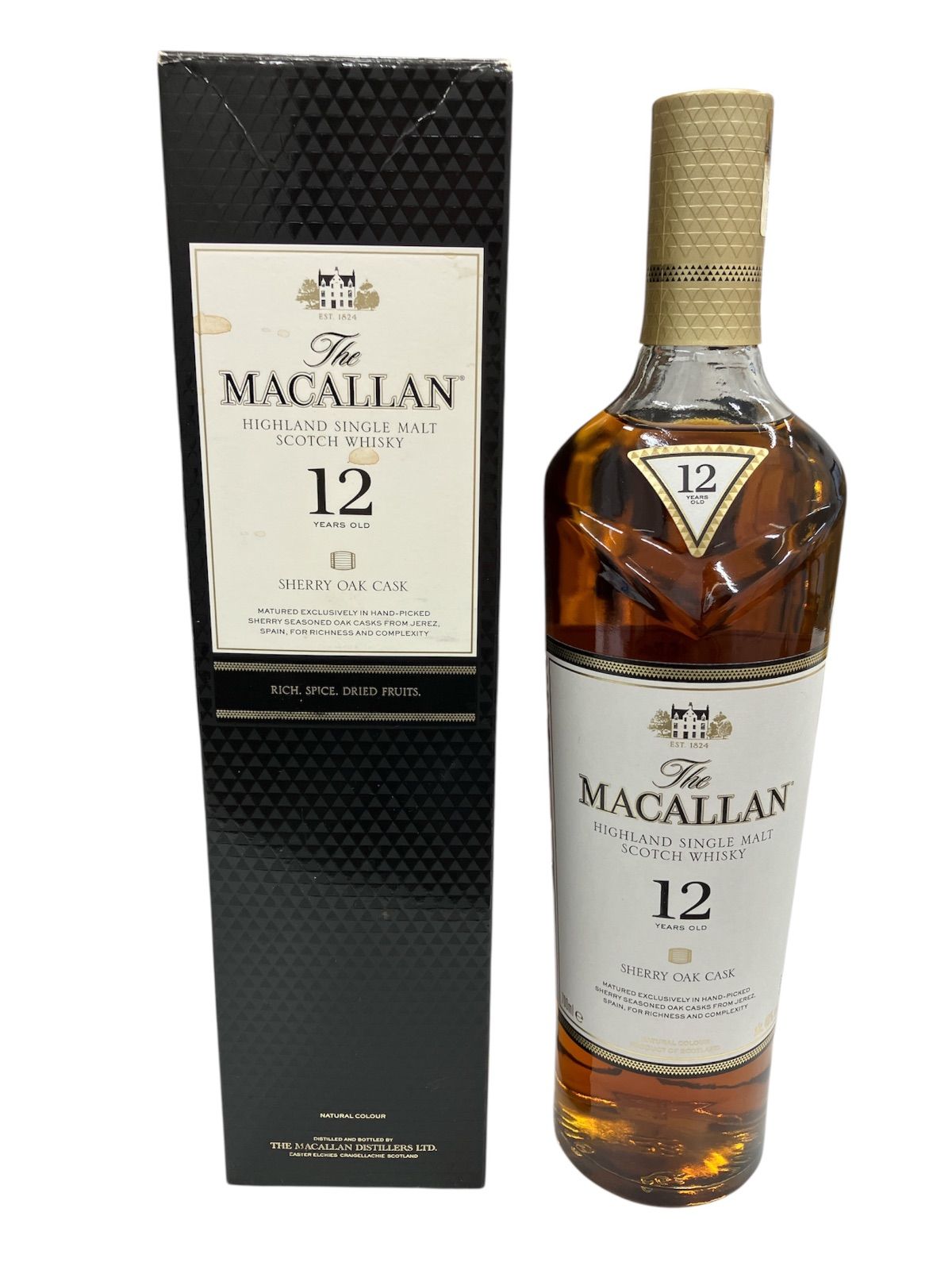 ウイスキー マッカラン 12年 アウトレット シェリーオーク 700ml