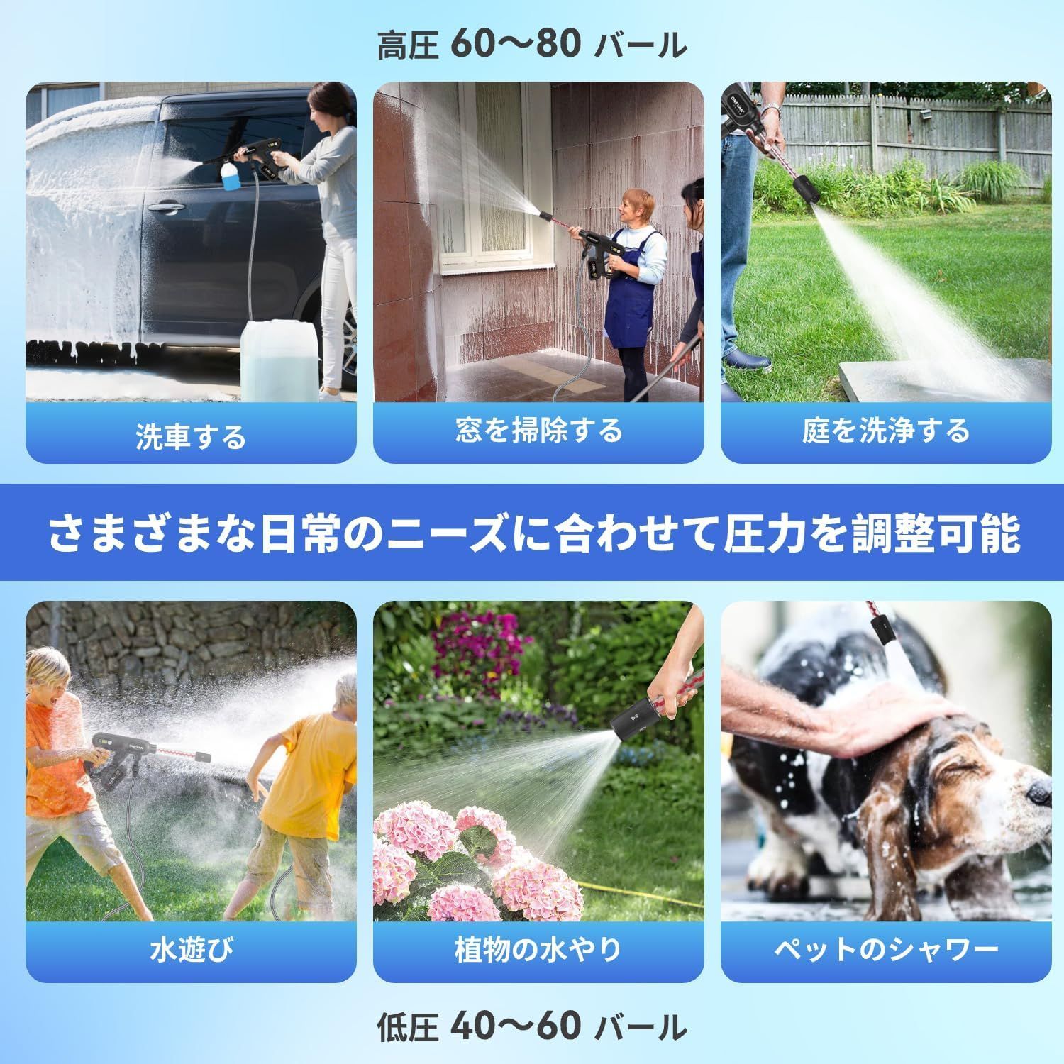 ONEVAN コードレスカーウォッシャー