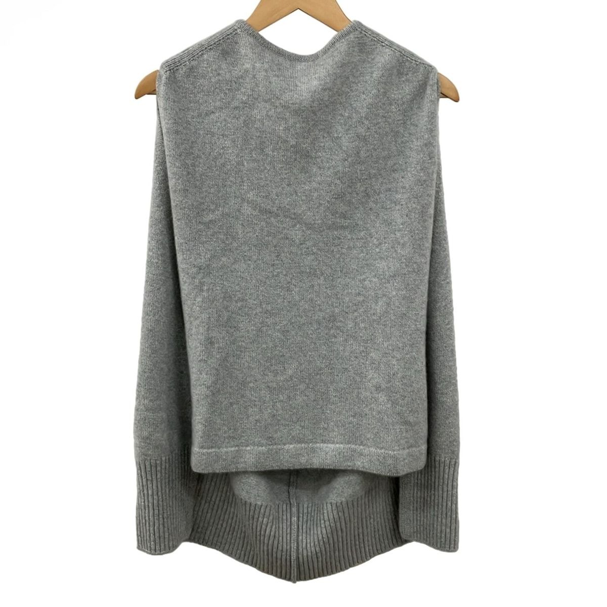 LE PHIL ルフィル ノースリーブセーター サイズF レディース 534 2270913 グレー カシミヤ