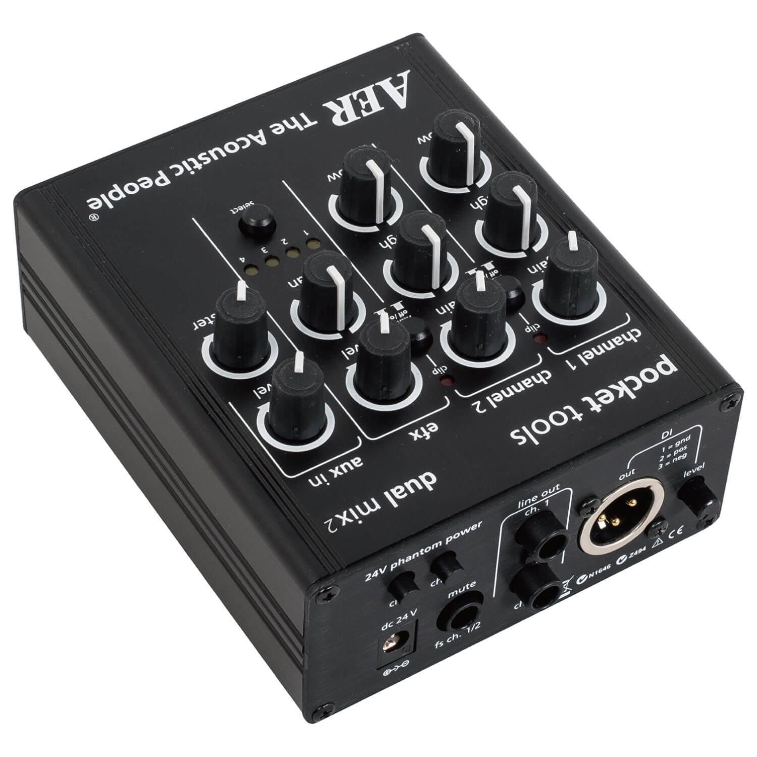 AER Dual mix 2 Channel Preamplifier