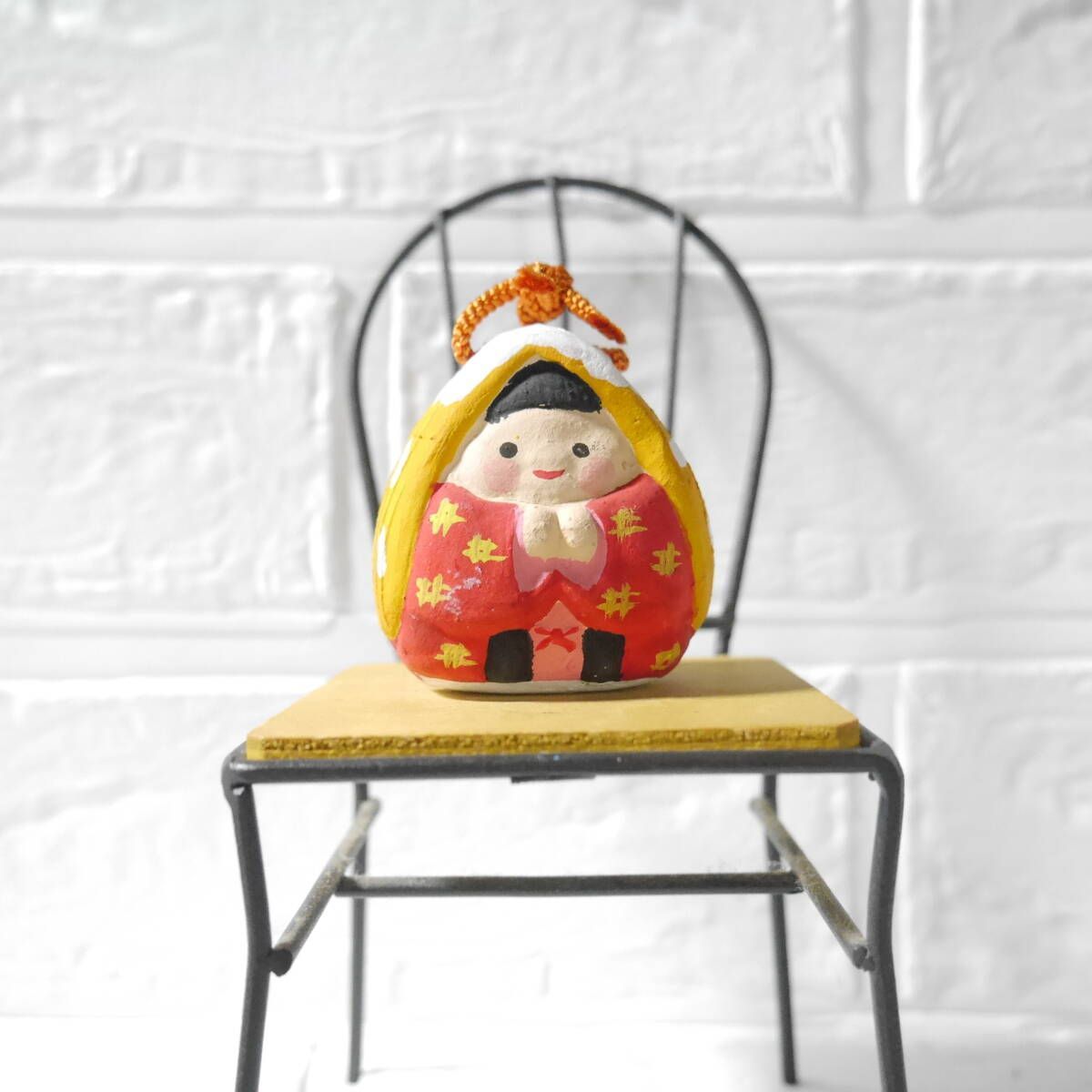 AY □ 人型 □ 女性 土鈴 土人形 民芸品 置物 郷土玩具 中古 - メルカリ