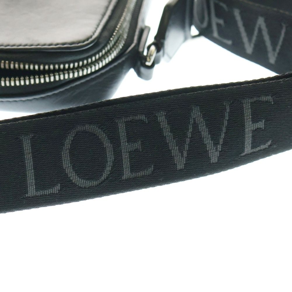 LOEWE (ロエベ) バーティカル クロスボディ ポケット レザー