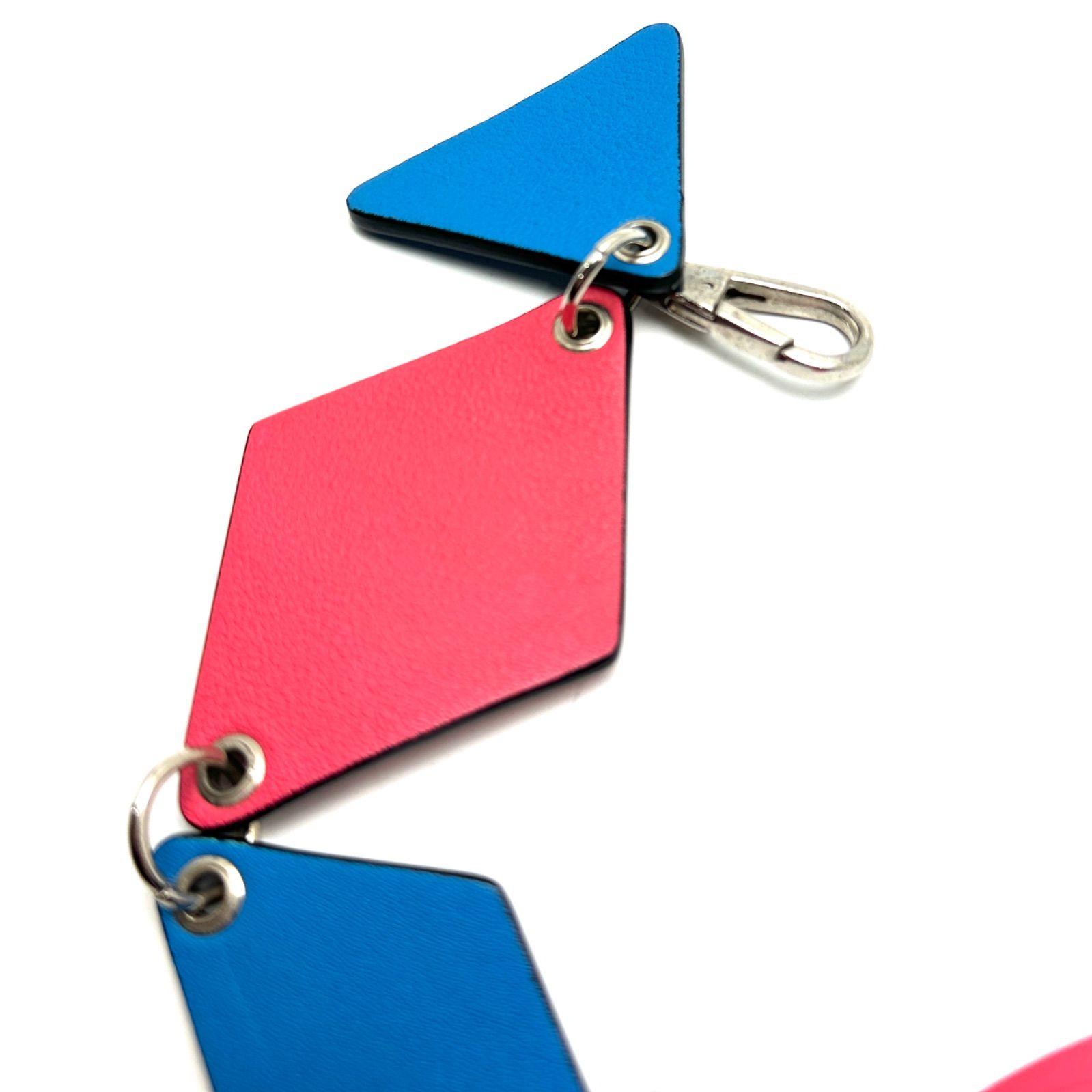 【LOEWE】ロエベ ボールド バッグチャーム シルバー金具 LOEWE】ロエベ ボールド バッグチャーム シルバー金具 LOEWE】ロエベ