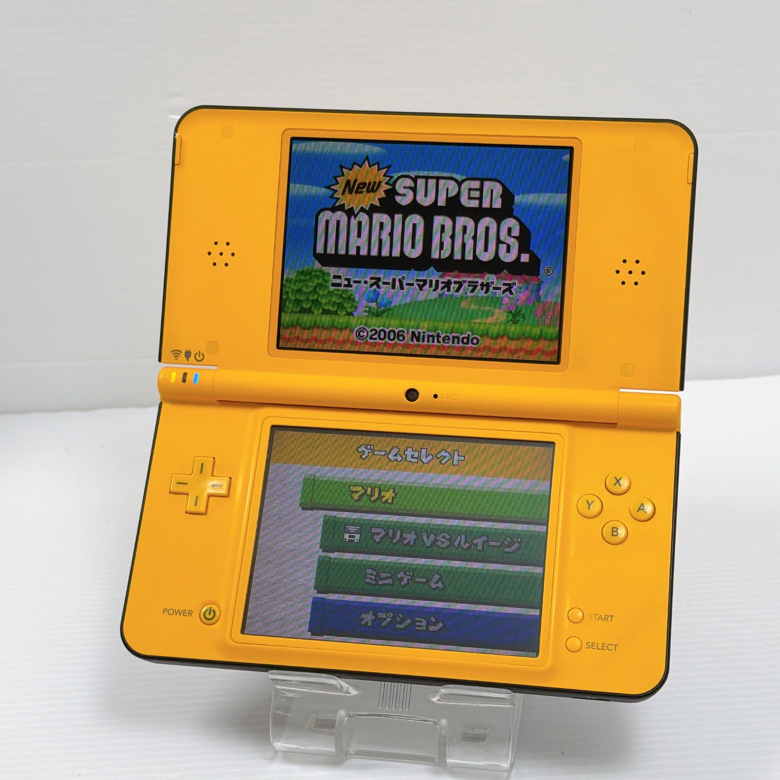 美品 ニンテンドー DSiLL イエロー 遊べるセット 動作確認済み 液晶