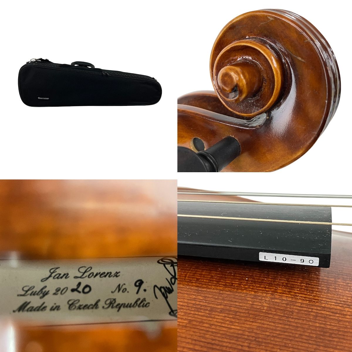 Jan Lorenz No 9 バイオリン 4 ケース付