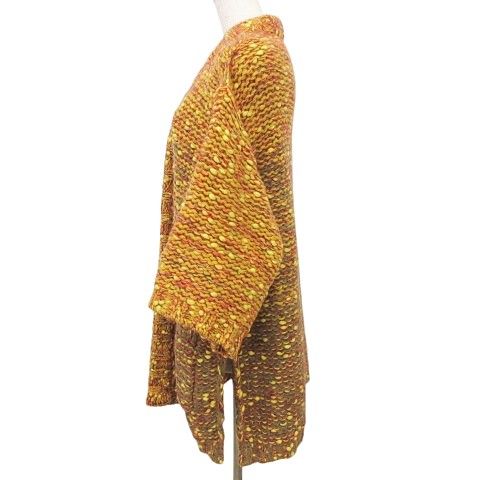 シャネル CHANEL 美品 カーディガン アルパカ モヘヤ ミックスツイード