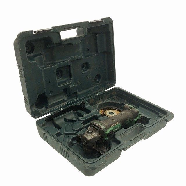 品 HiKOKI ハイコーキ 18 V 125 mm コードレスディスクグラインダー 本体 ケース付 充電式 ディスクサンダー119063