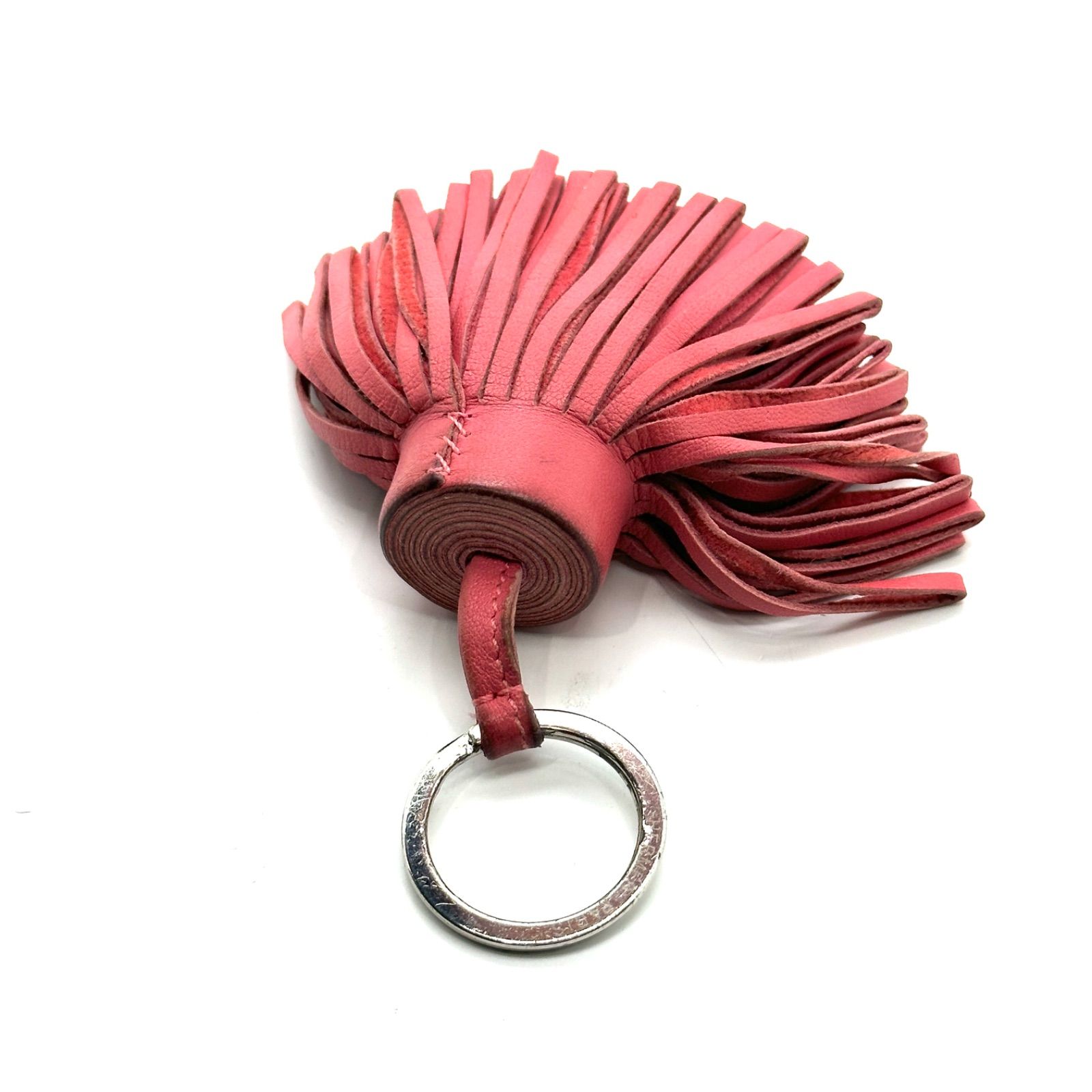 楠本質店/元住吉】エルメス HERMES キーリング カルメン レザー ピンク