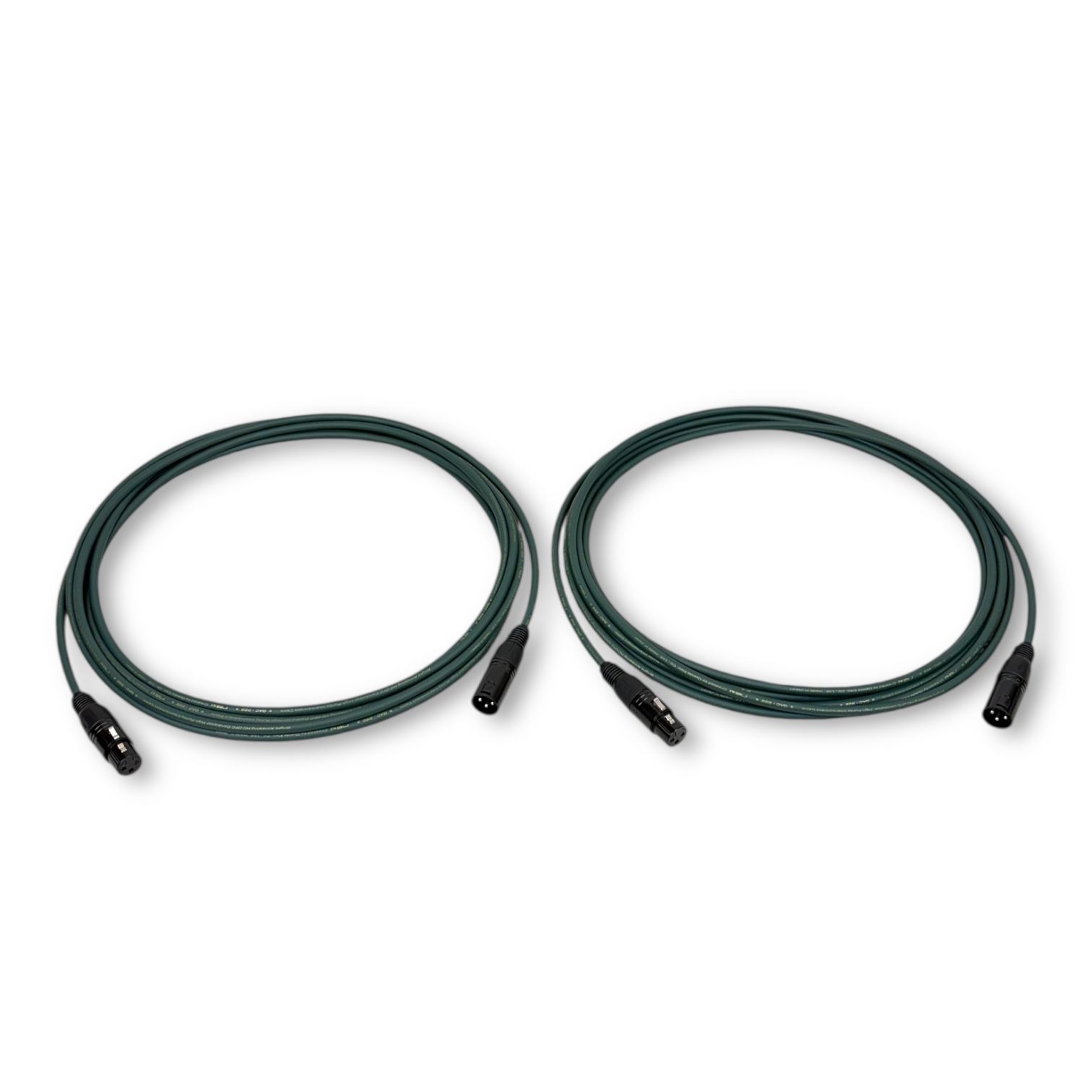 OYAIDE QAC-222 XLR マイクケーブル 5 m 2本セット