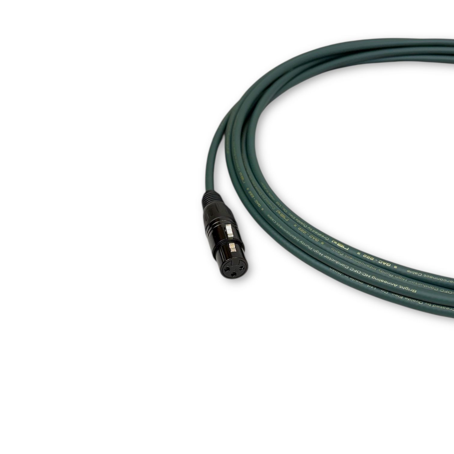 OYAIDE QAC 222 XLR マイクケーブル 5 m 2本セット