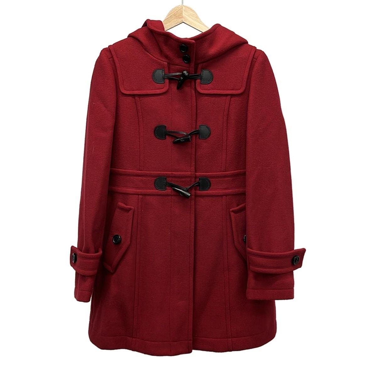 バーバリーブルーレーベル　ダッフルコート　金具付き　40 Burberry Blue Label(バーバリーブルーレーベル) ダッフルコート