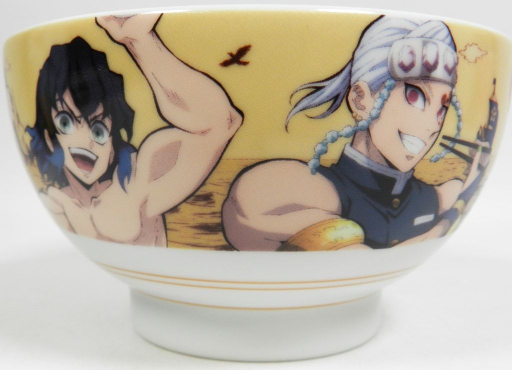 鬼滅の刃 すき家 × 描き下ろし使用のコラボセット 九谷焼 当選品 懸賞