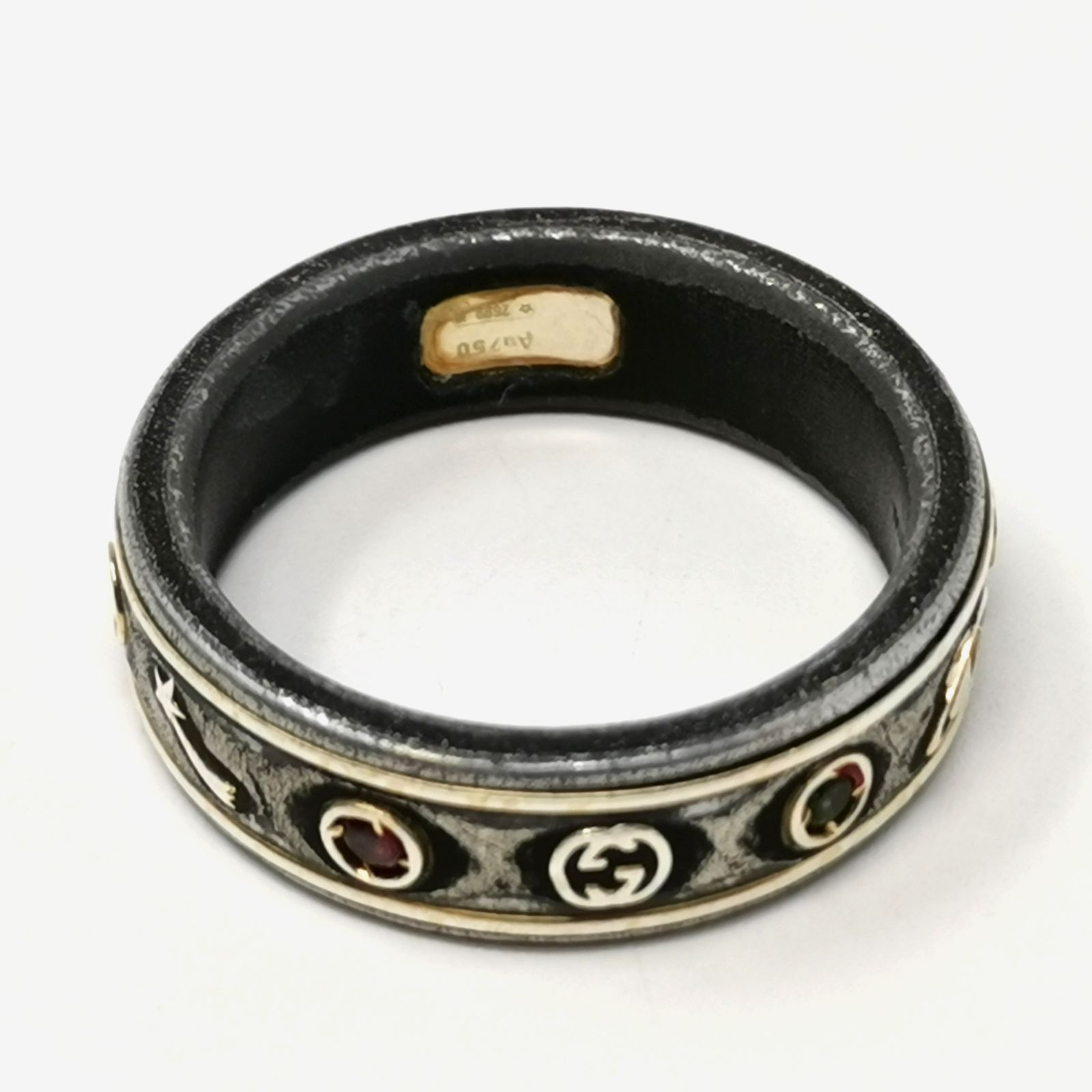 GUCCI グッチ リング 柄 箱 保存袋あり サイズ23号 中古品 管理番号 