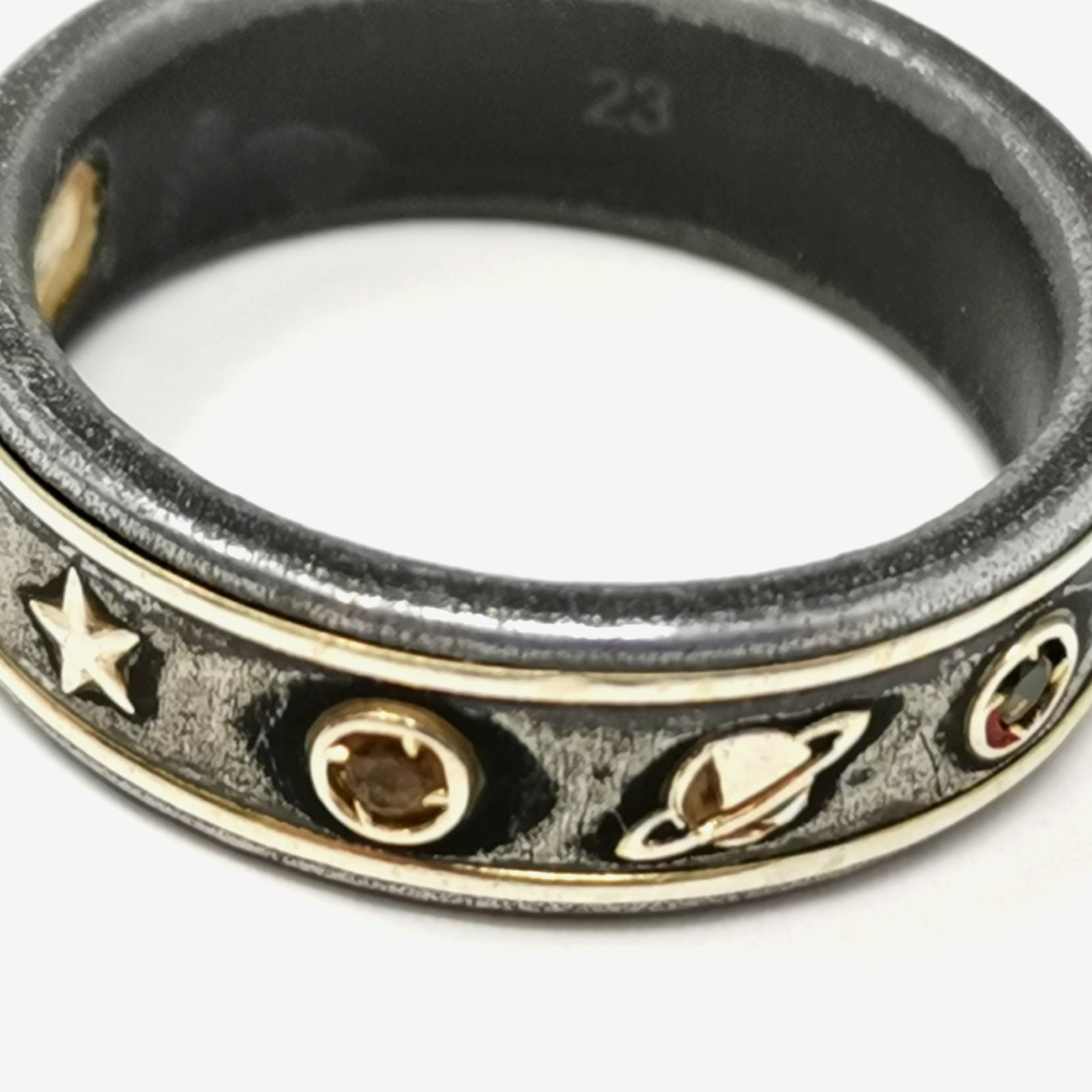 GUCCI グッチ リング 柄 箱 保存袋あり サイズ23号 中古品 管理番号 