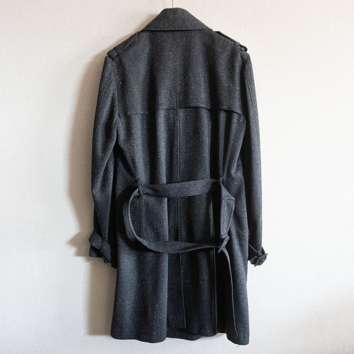 美品】SLOWGUN【シルク トレンチコート】2 スロウガン 25111190 - メルカリ