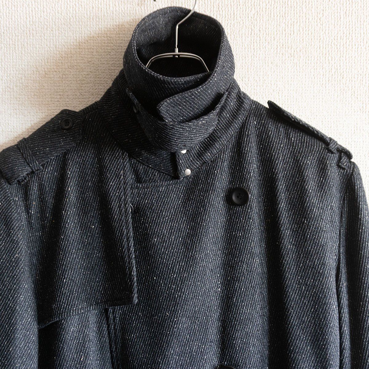 美品】SLOWGUN【シルク トレンチコート】2 スロウガン 25111190 - メルカリ