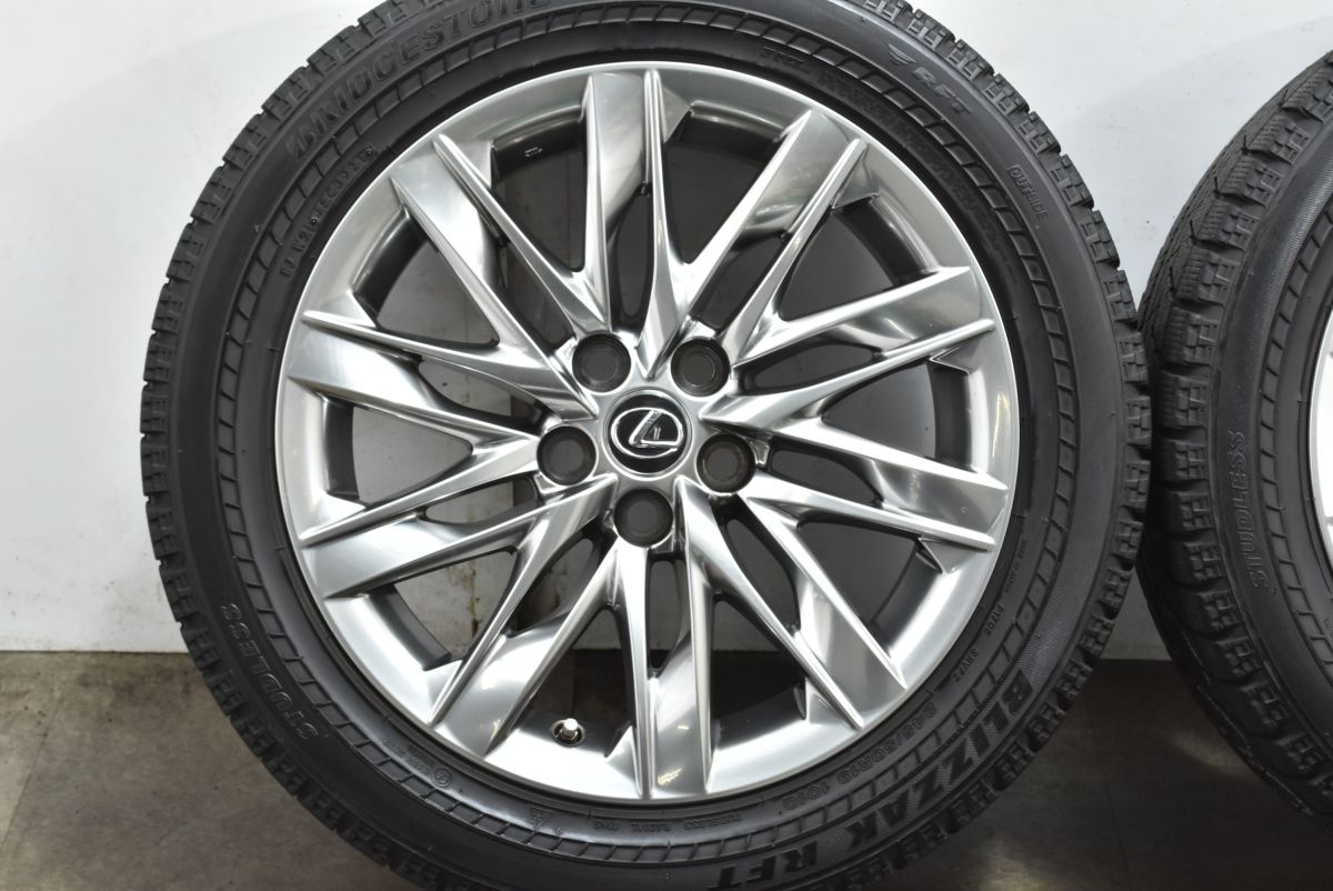 美品】レクサス LS500h バージョンL 純正 19in 8J +25 PCD120