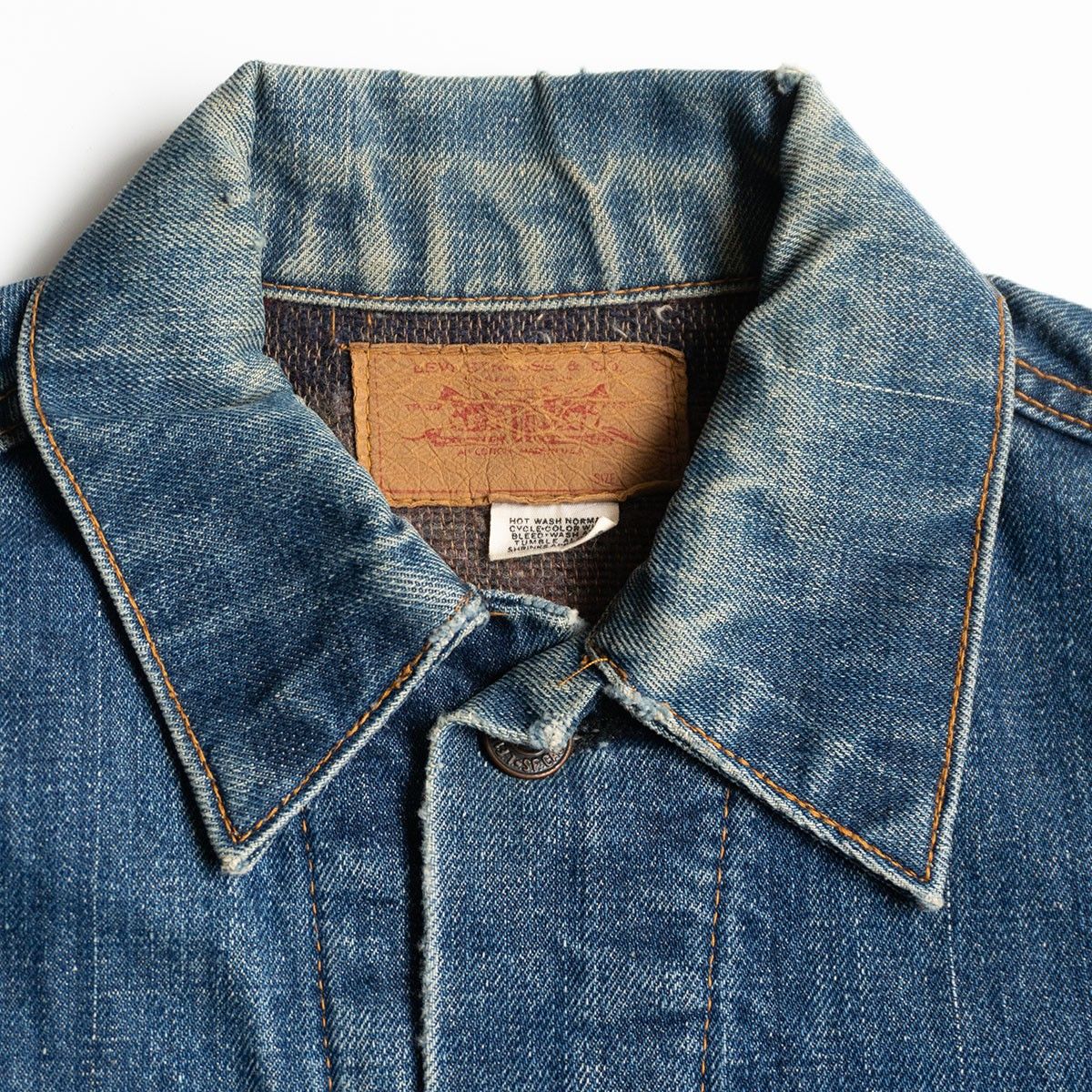 雰囲気抜群】 LEVI'S 【60s /70505 ブランケット付き/4th ビッグE