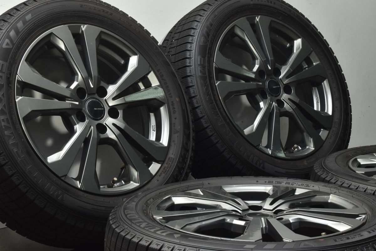 バリ溝 アドバンスライン SV 1 17 in 7 J 40 PCD 110 製 ダンロップ ウインターマックス WM 03 215 55 R FIAT フィアット 500 X