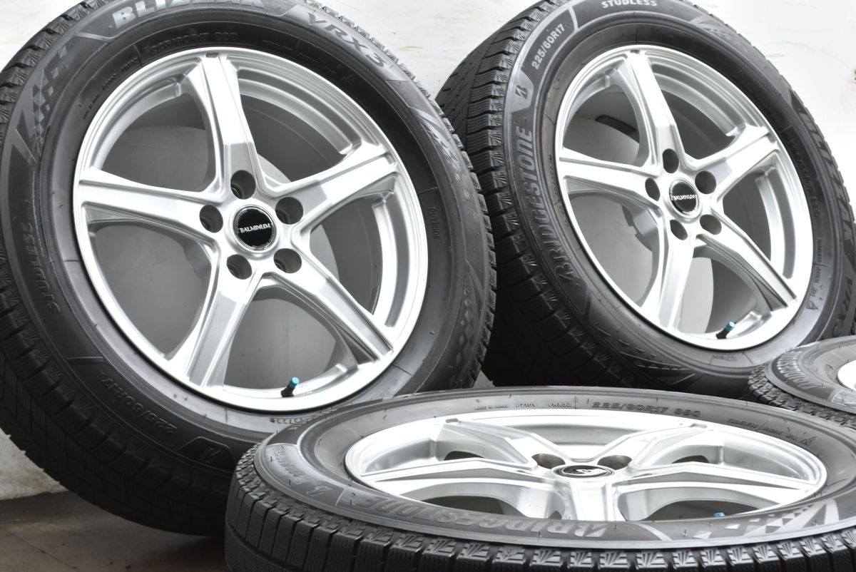 バルミナ 17 in 7 J 40 PCD 114 3 ブリザックVRX 225 60 R アルファード ヴェルファイア カローラクロス トヨタ車