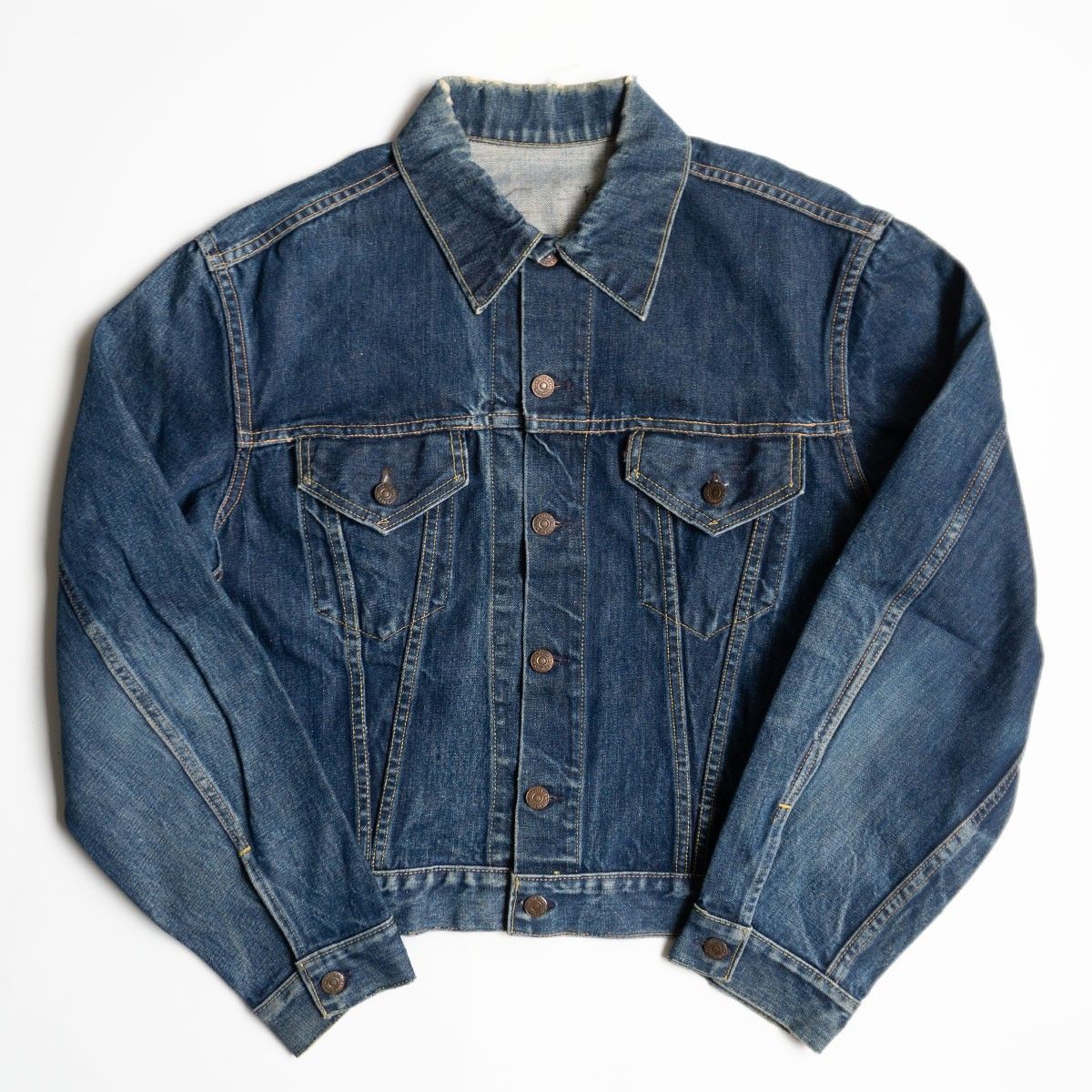 60S/ビッグサイズ】 LEVI'S 【557XX ビッグE 3rd デニムジャケット