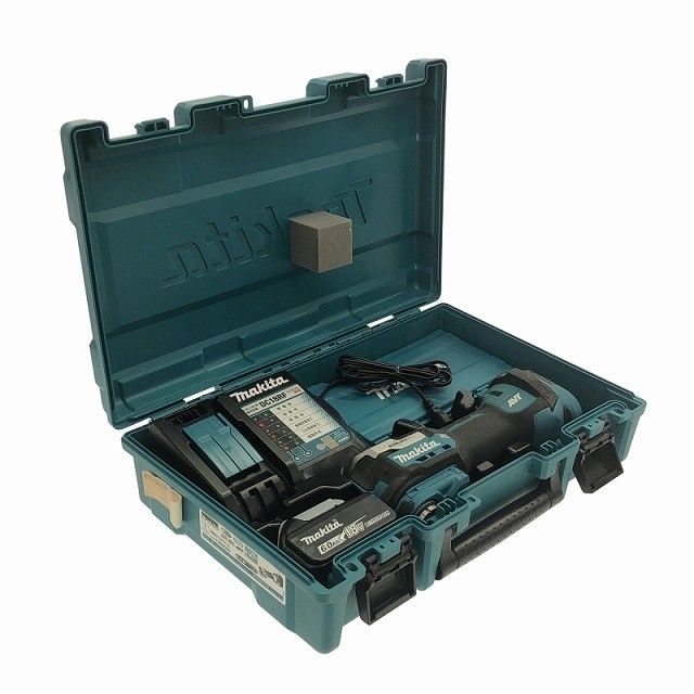 比較的 makita マキタ 18 V 充電式マルチツール TM 52 DRG バッテリ 6.0 Ah 充電器 ケース付 コードレス カットソー119085