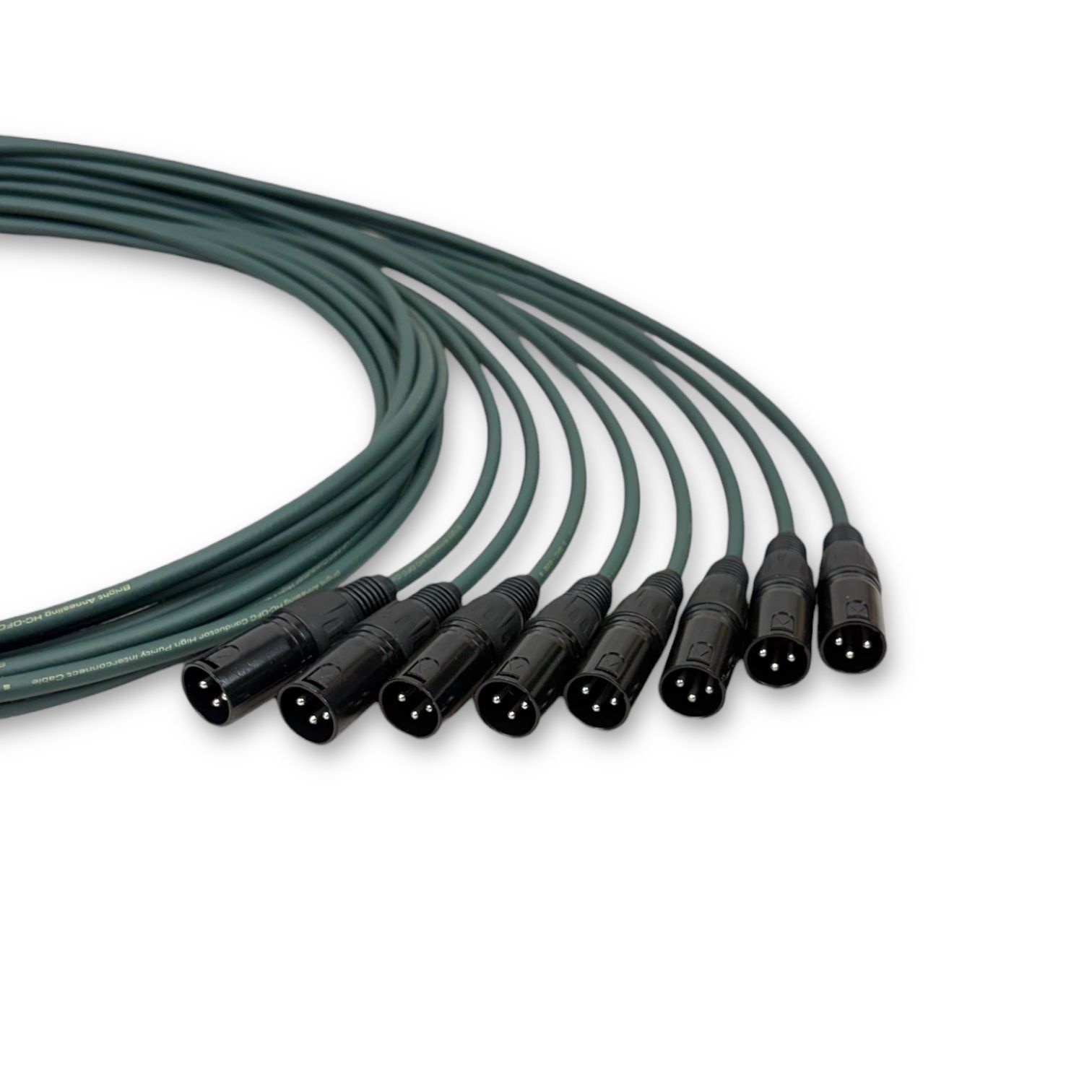 OYAIDE QAC-222 XLR マイクケーブル 2m 8本セット - メルカリ