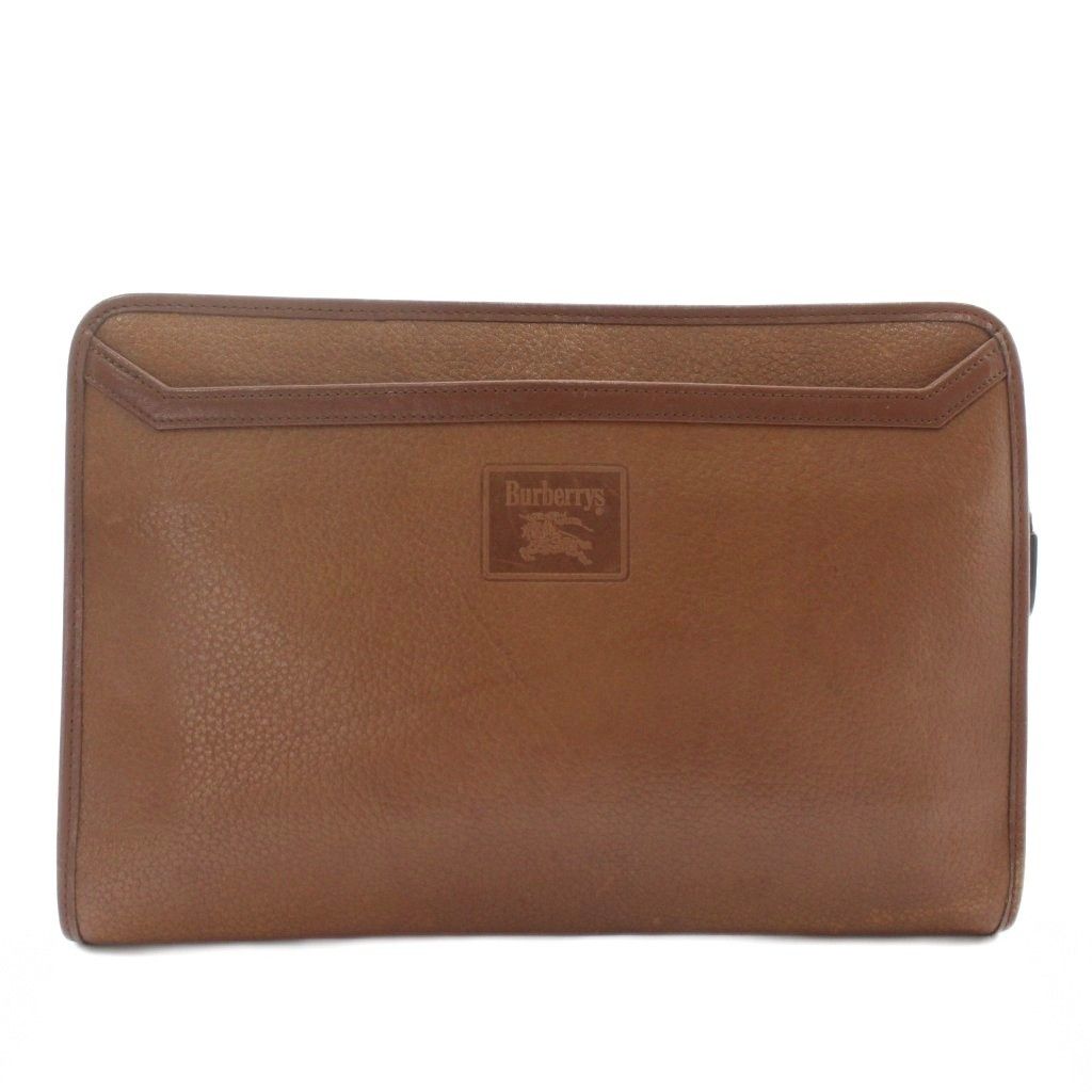 バーバリーズ Burberrys クラッチバッグ セカンドバッグ レザー 内側