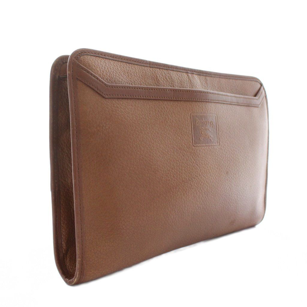 バーバリーズ Burberrys クラッチバッグ セカンドバッグ レザー 内側