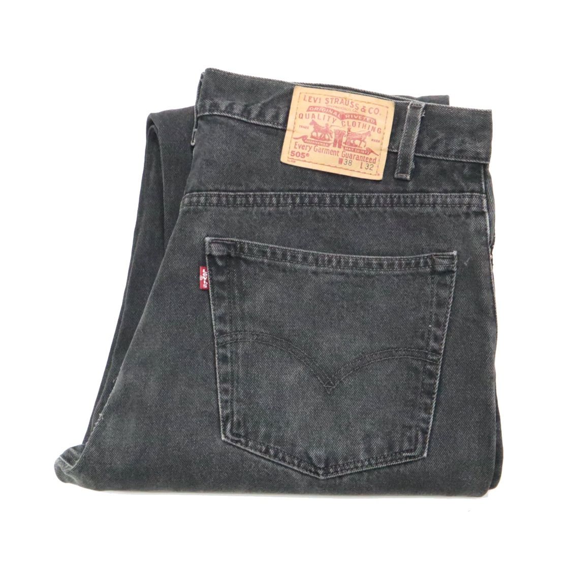 90s LEVIS リーバイス 505 ブラック デニム パンツ 後染め 黒 - メルカリ