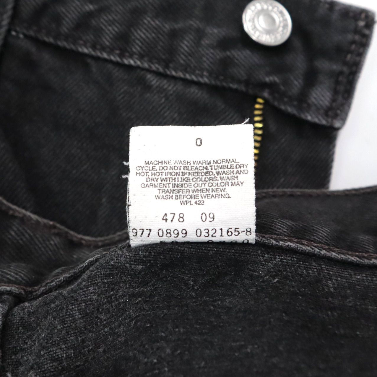90s LEVIS リーバイス 505 ブラック デニム パンツ 後染め 黒 - メルカリ