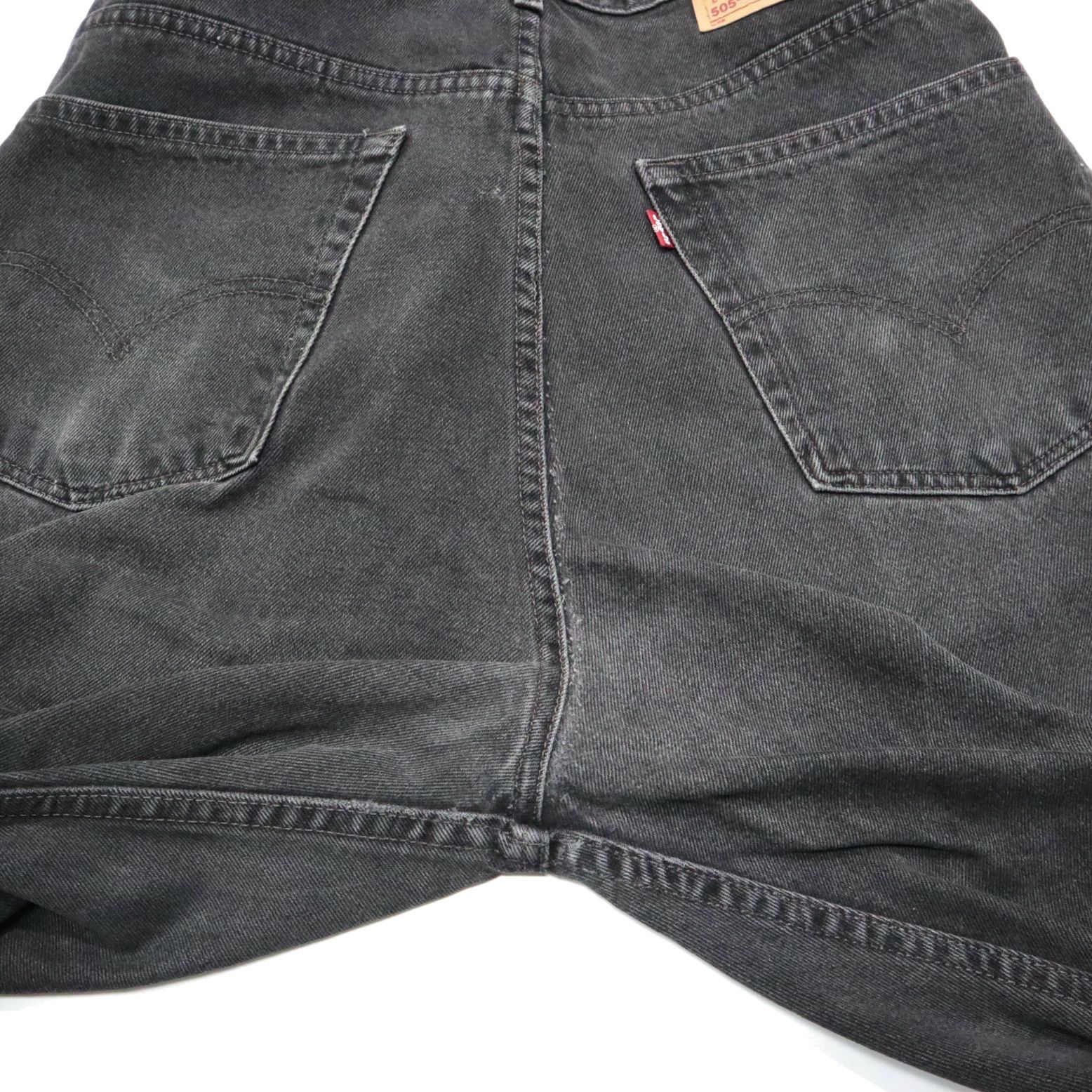 90s LEVIS リーバイス 505 ブラック デニム パンツ 後染め 黒 - メルカリ