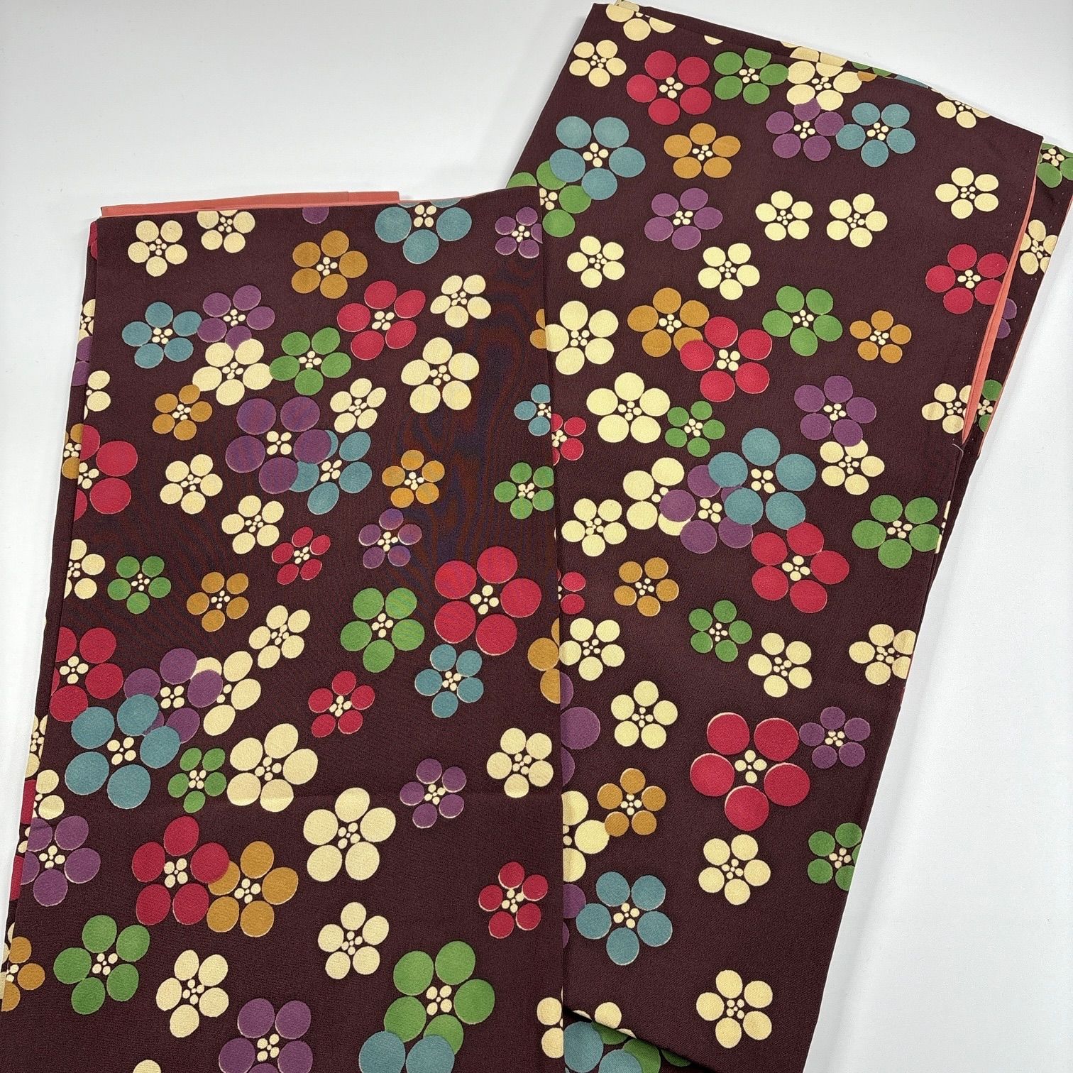 小紋 6枚 正絹 着物まとめ売り 同梱購入歓迎 リメイク用 着付け練習用