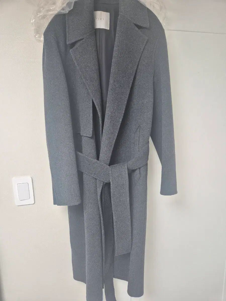 TIME HOMME タイムオム ガンフラップ カシミアコート