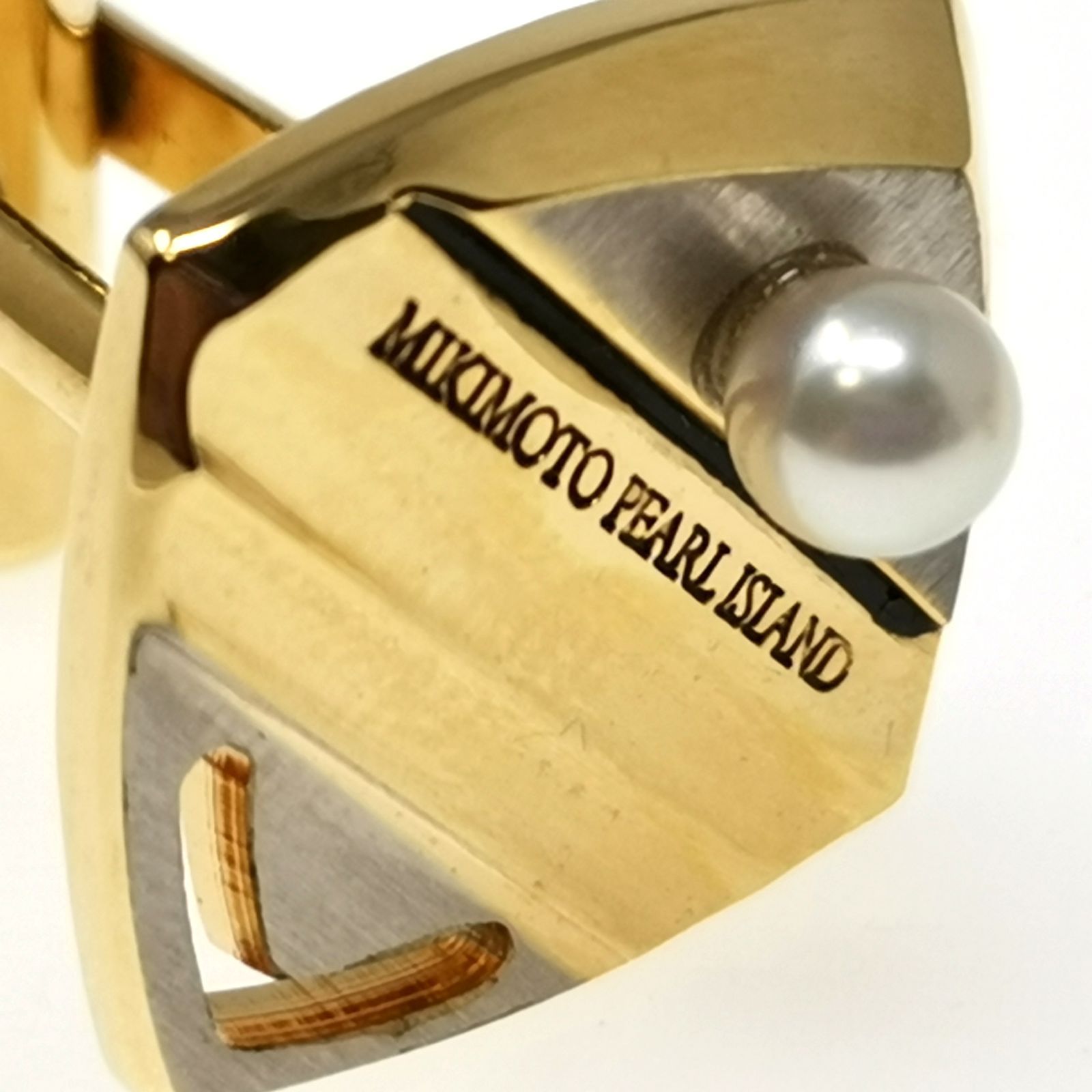 ミキモト ミキモト真珠島 カフス ネクタイピン セット ケース付 中古美