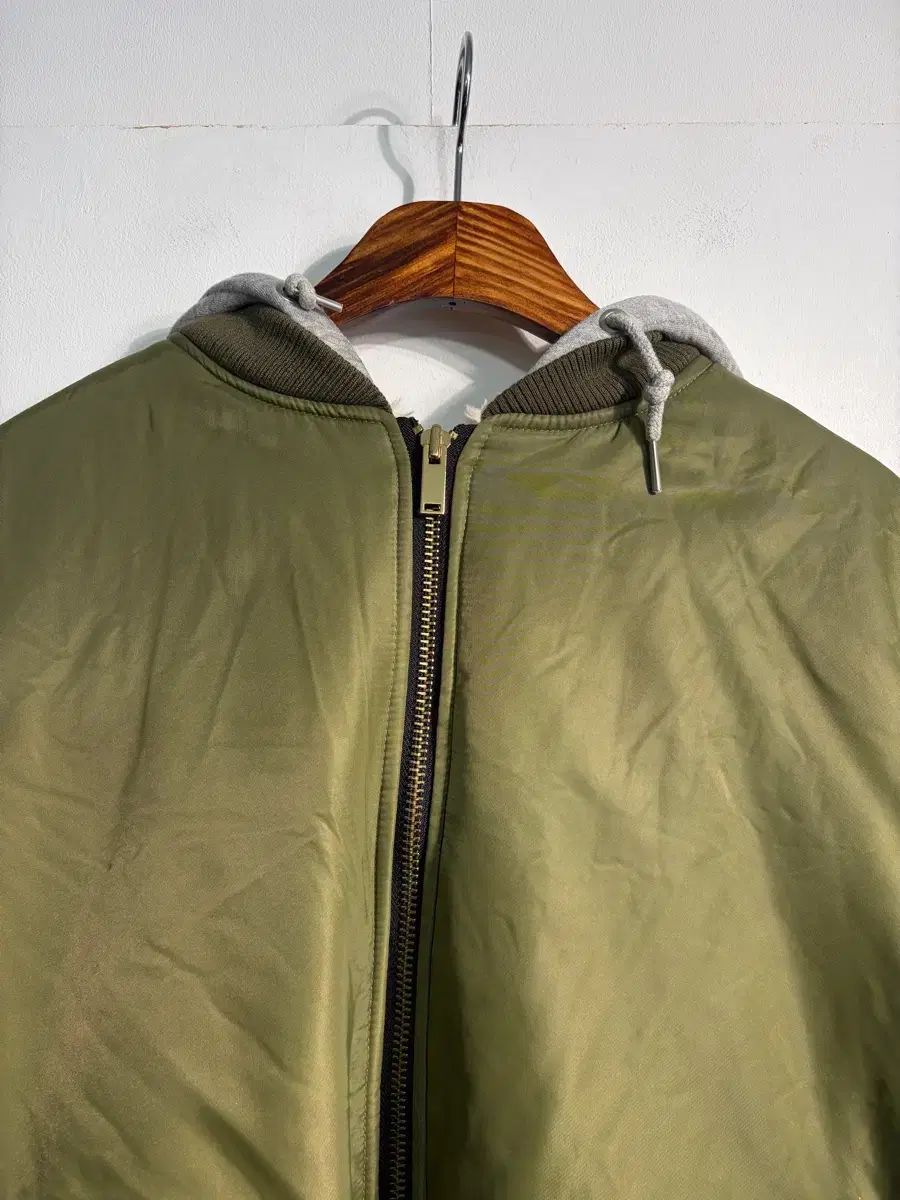 ALPHA MA-1 カモ ビンテージ Large USA製 ALPHA MA-1 カモ ビンテージ