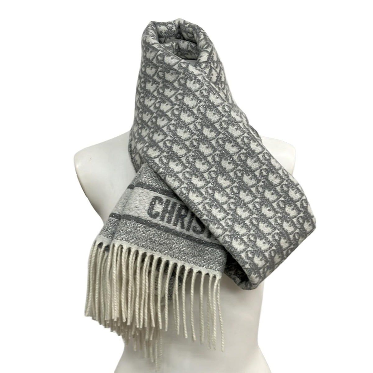 DIOR/ChristianDior(ディオール/クリスチャンディオール) マフラー美品