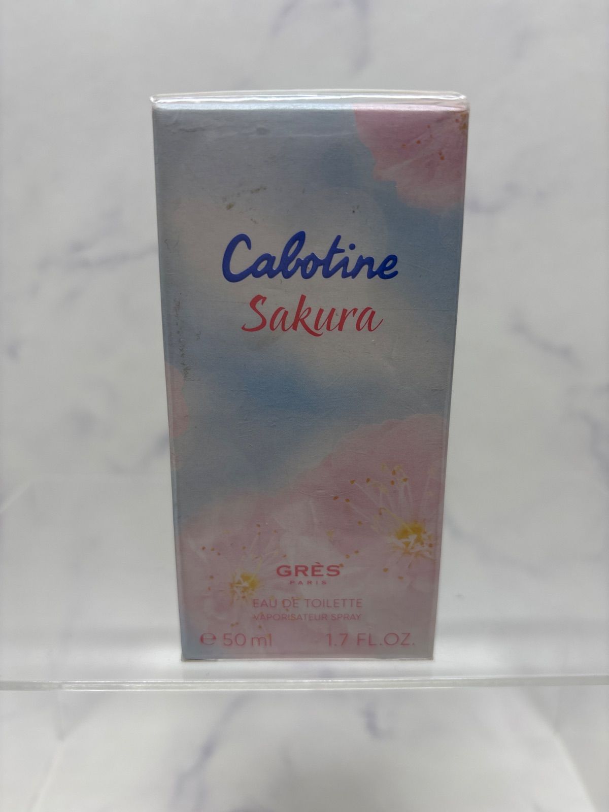 【送料無料，100%新品】 20251125 グレ　カボティーヌ　サクラ　オードトワレ　ナチュラルスプレー　50ml 未開封　フィルム汚れあり. 香水(女性用)