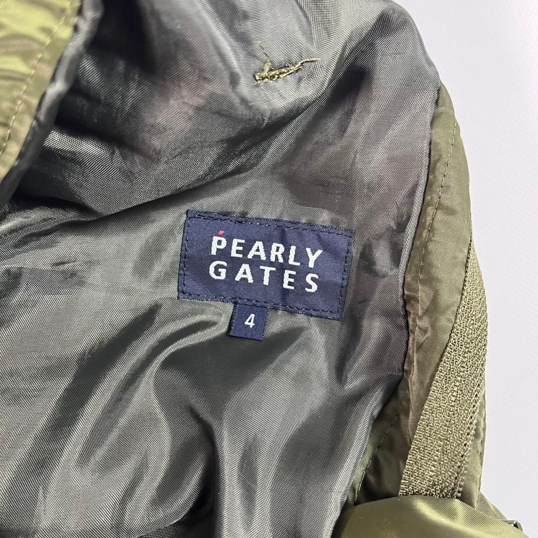 美品 PEARLY GATES 中綿 ナイロン パンツ ワッペン 刺繍ロゴ - メルカリ