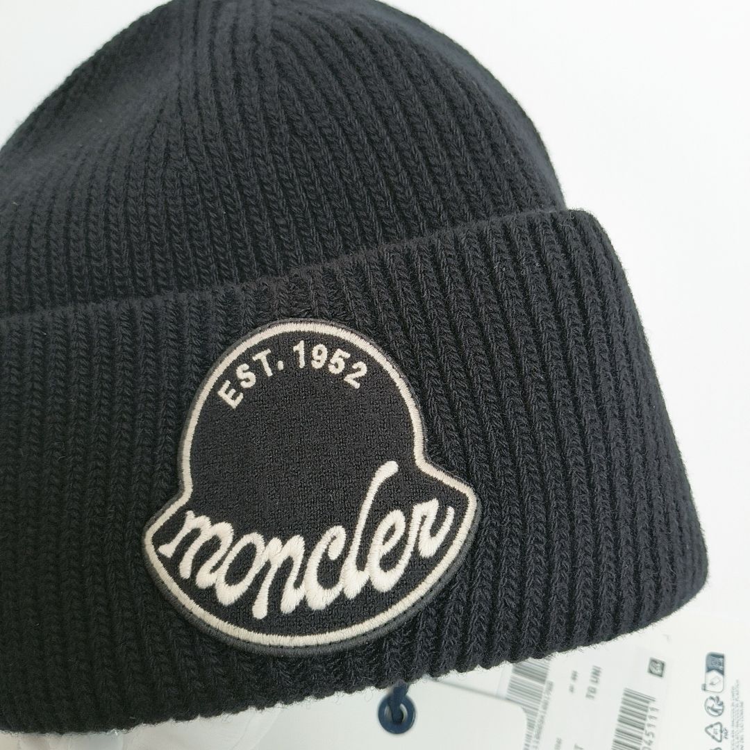 新品未使用】MONCLER ニットキャップ ビーニー 帽子 モンクレール