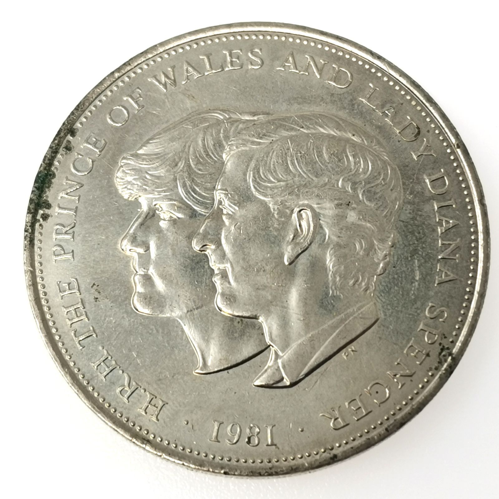外国コイン アメリカ チャールズ皇太子 ダイアナ妃 御成婚記念 1981年