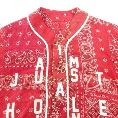 レディメイド READYMADE 21AW BANDANA BASEBALL SHIRT バンダナ ベース