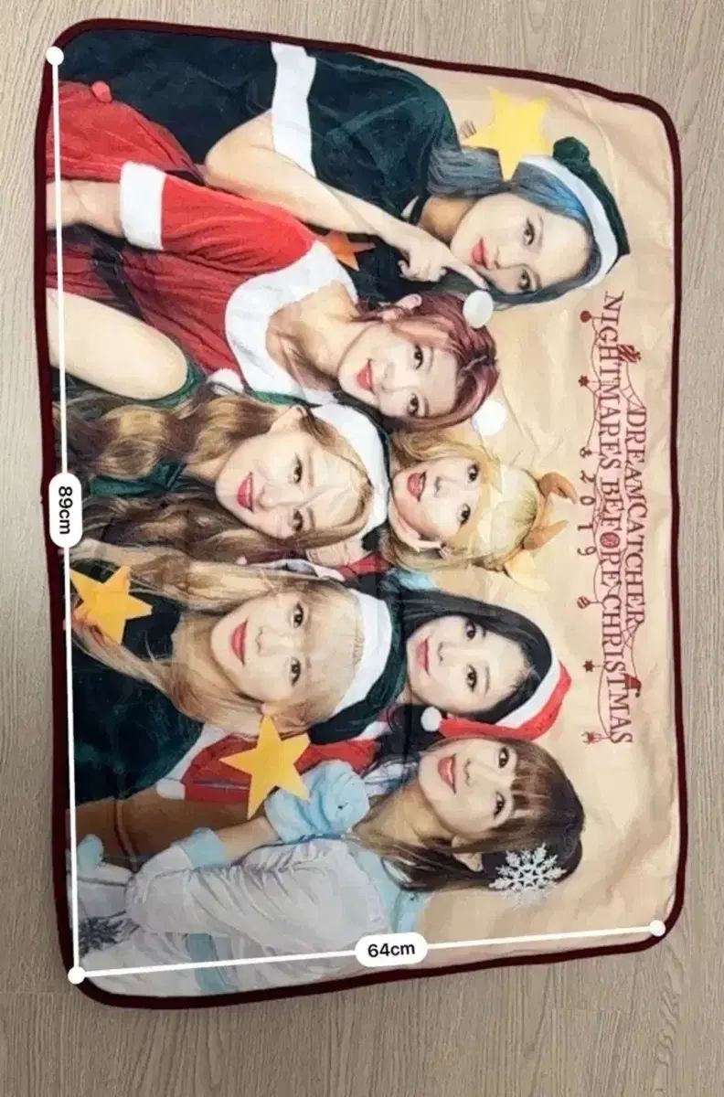 dreamcatcher 2周年記念グッズ ブランケット dreamcatcher 2周年記念グッズ ブランケット