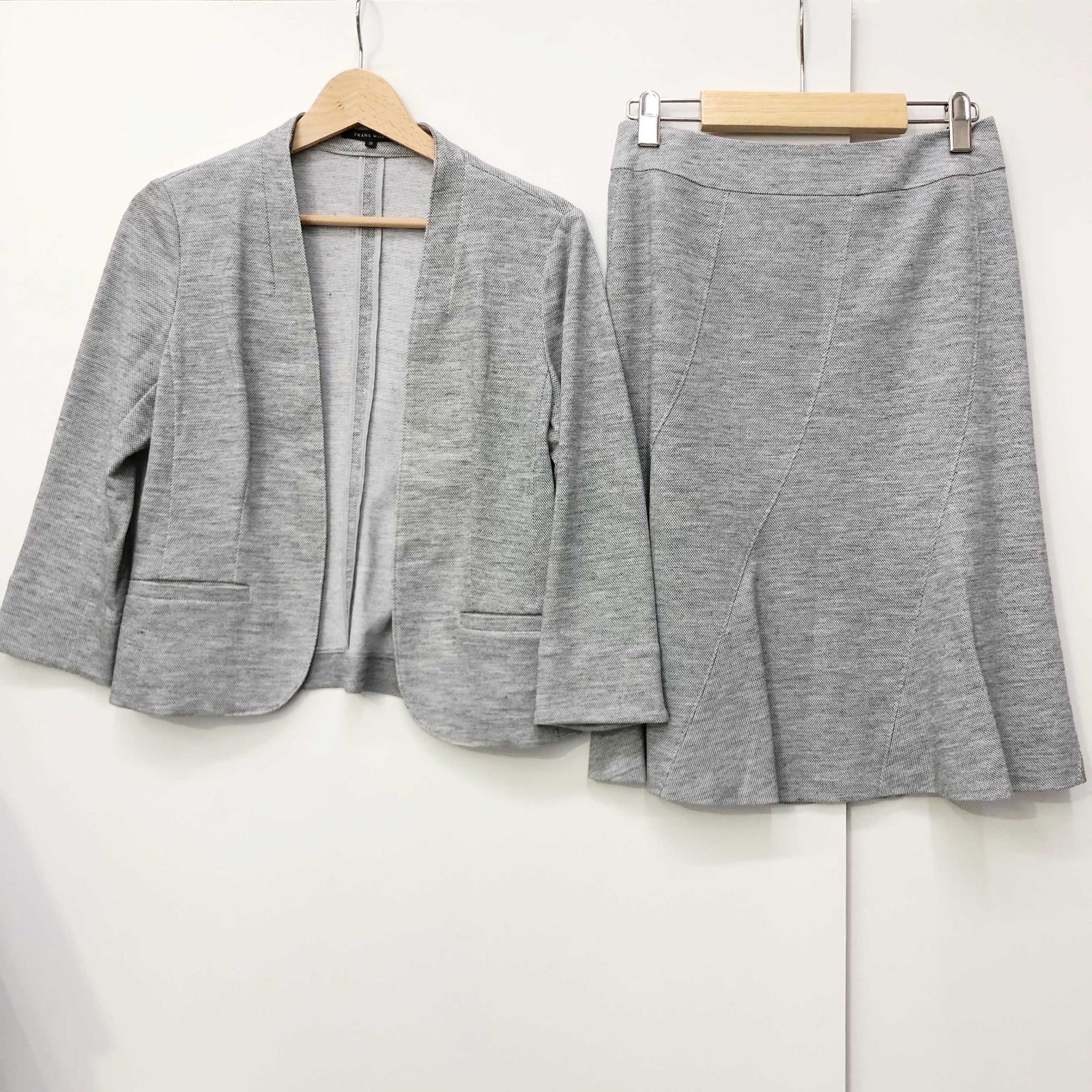 TRANS WORK トランスワーク セットアップ ジャケット スカート 上下
