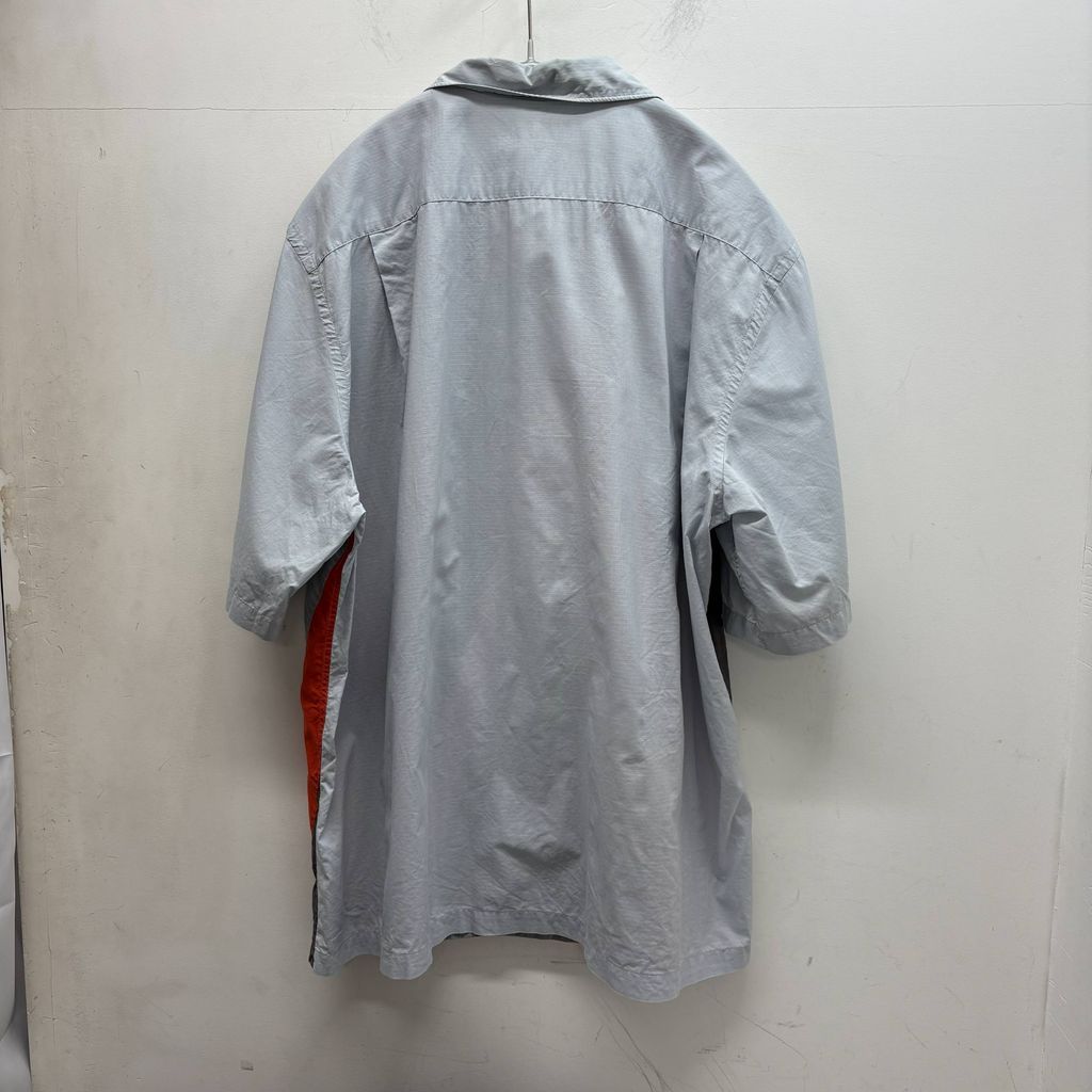 COMME des GARCONS HOMME コムデギャルソンオム 00 SS 田中オム Open Collor Shirt オープン シャツ ブルー系 size - 中目黒A 11