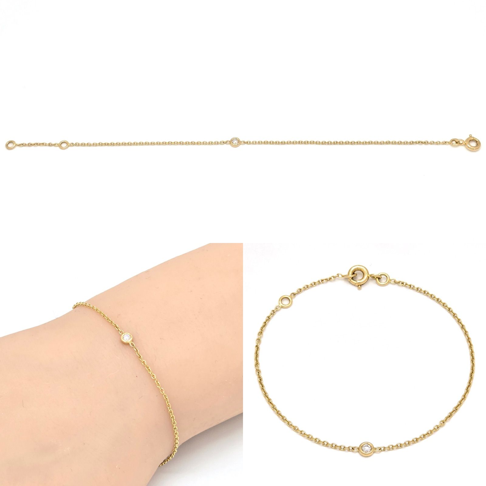 DIOR ディオール Mimioui ミミウィ ブレスレット K18YG 750 イエロー