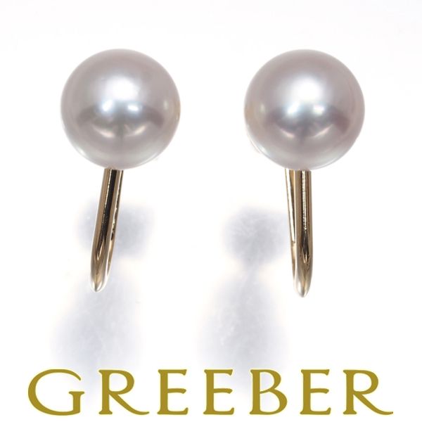 ミキモト イヤリング パール 真珠 7.2 mm 一粒 K 18 YG 181439