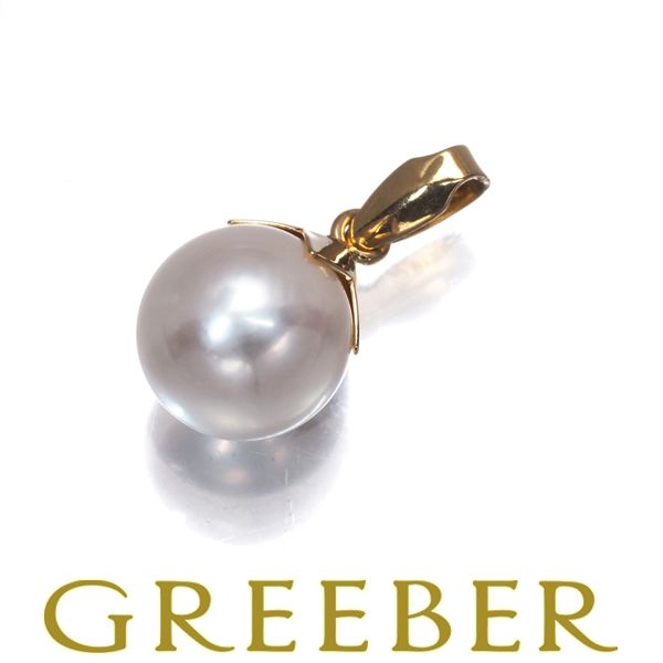 TASAKI タサキ ペンダントトップ パール 真珠 7.5mm K18YG #180982