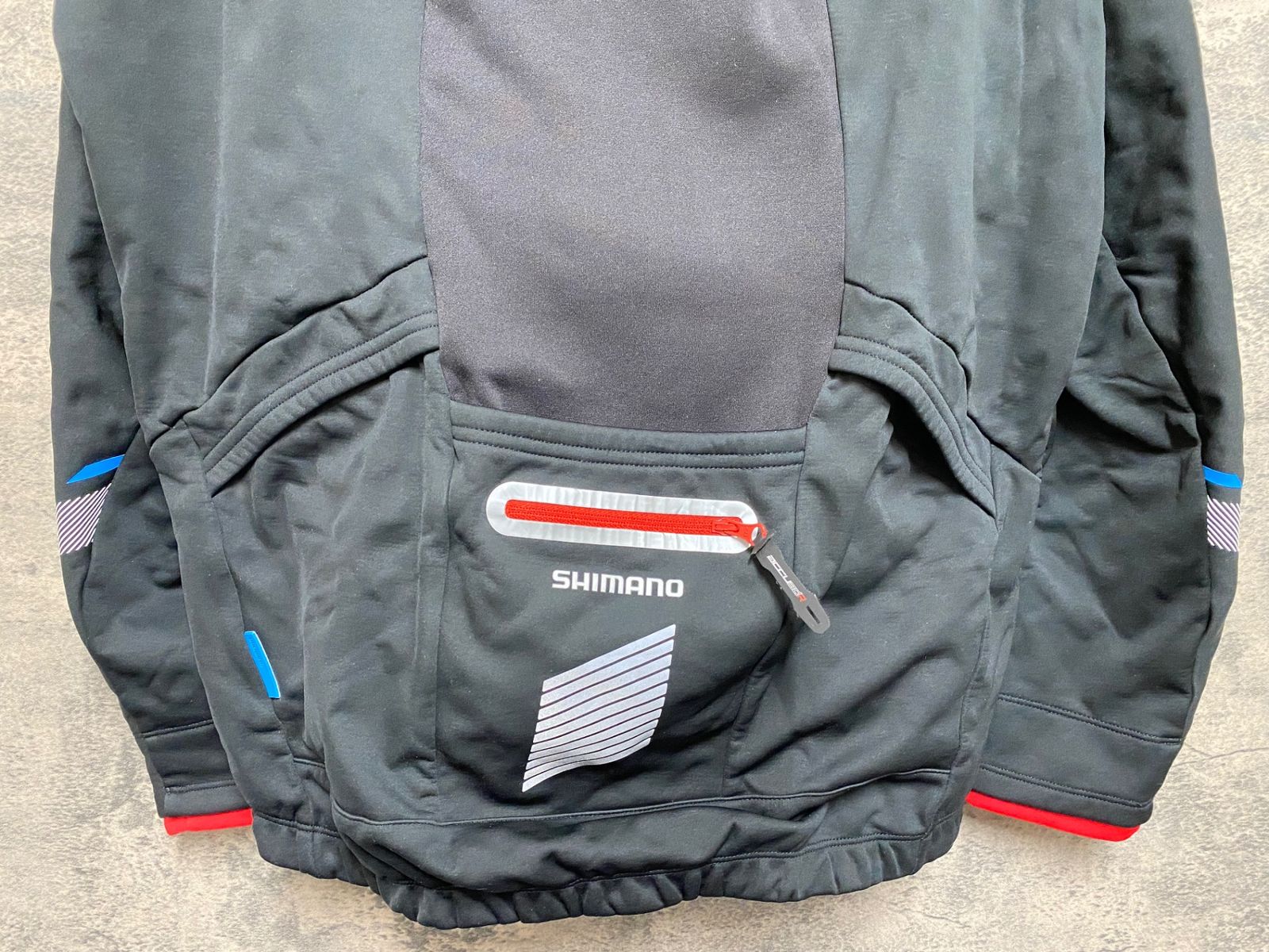 SHIMANO サイクルジャケット ブラック Lサイズ 裏起毛 美品 JP846 シマノ SHIMANO 長袖 サイクルジャケット 黒 L 裏起毛 - メルカリ