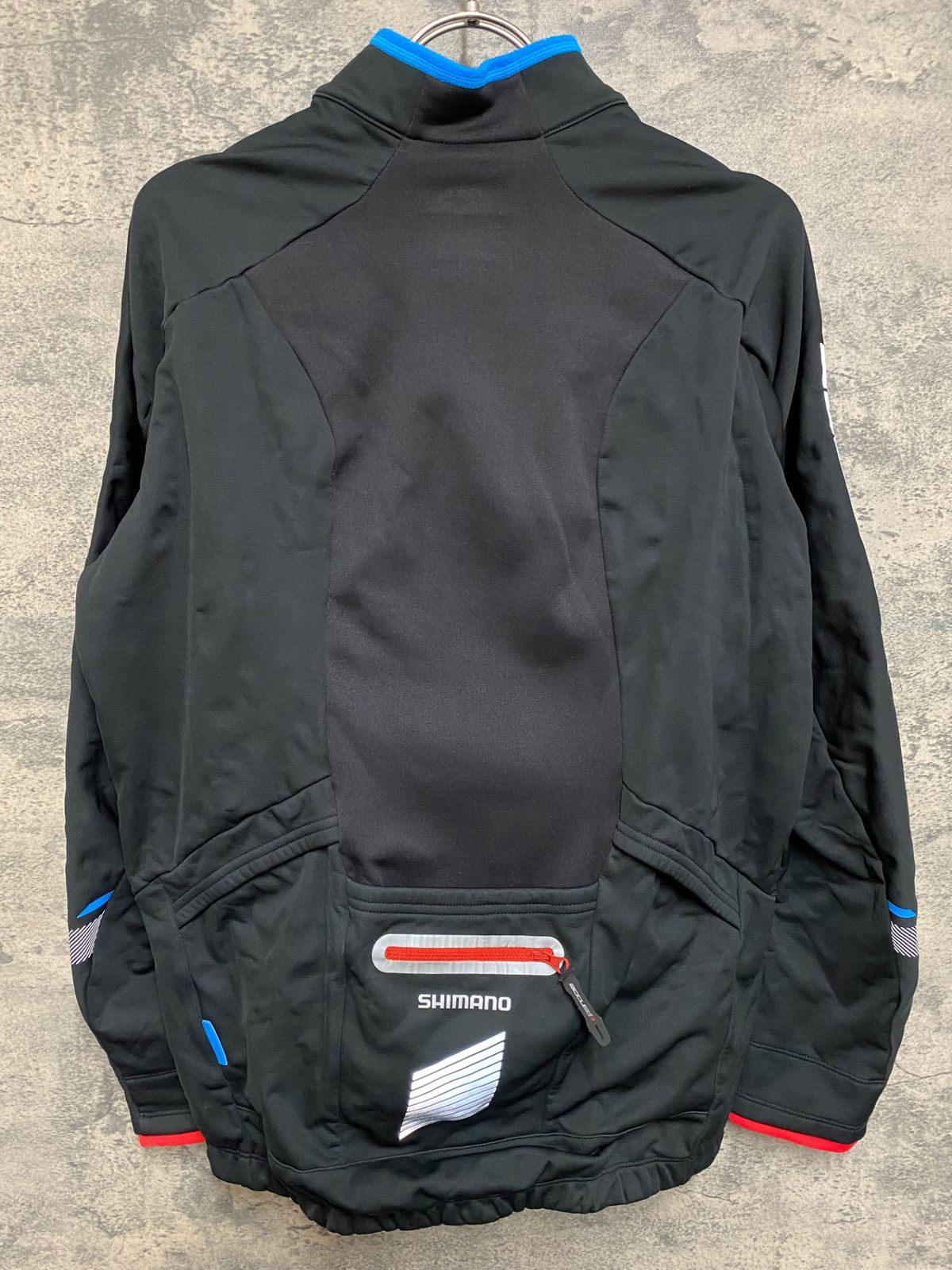 SHIMANO サイクルジャケット ブラック Lサイズ 裏起毛 美品 JP846 シマノ SHIMANO 長袖 サイクルジャケット 黒 L 裏起毛 - メルカリ